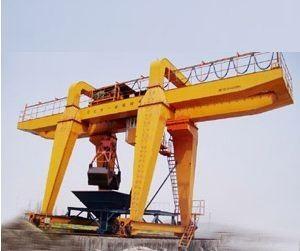 5t、10t雙梁抓斗門式起重機
